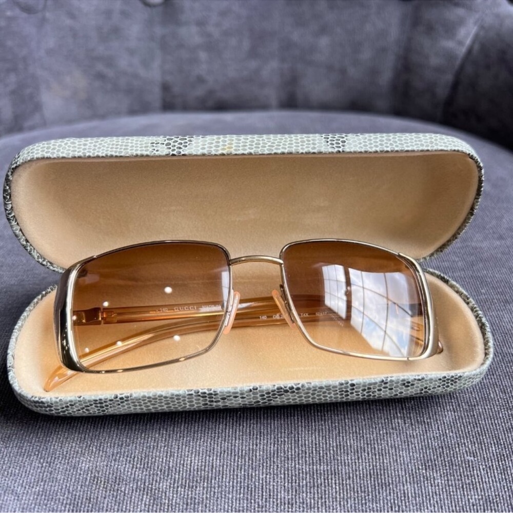 Gucci GG2657/S Sunglasses – Size 140-52-17 – Brown Gradient